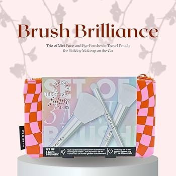 Amazon.com: SEPHORA COLLECTION Mini Face and Eye Brush Set